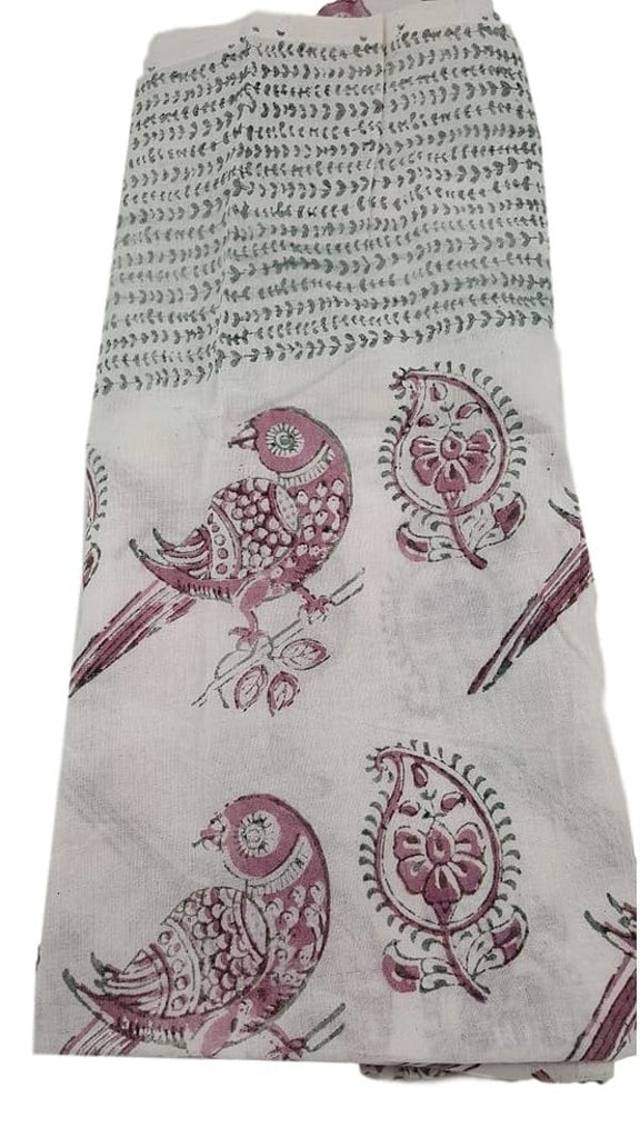 Passion Lilie print cotton scarf