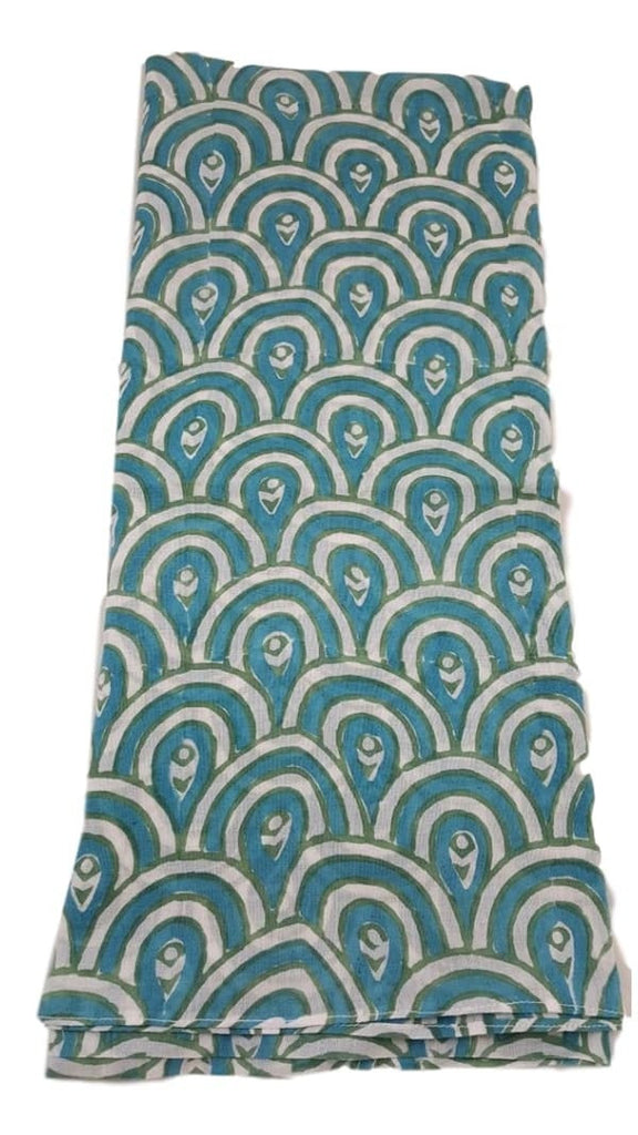 Passion Lilie print cotton scarf