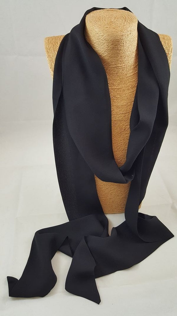 Chiffon skinny scarf