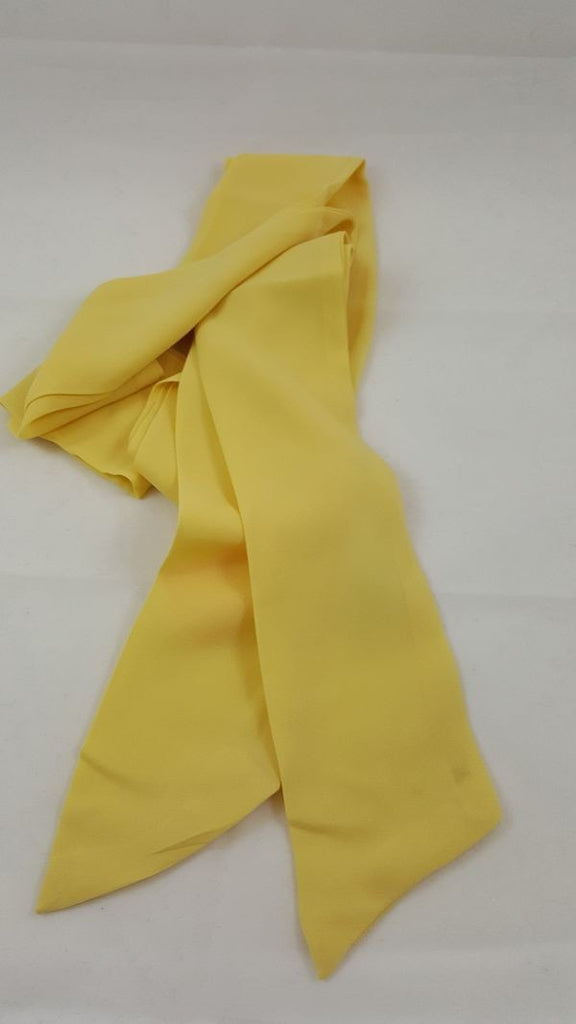 Chiffon skinny scarf