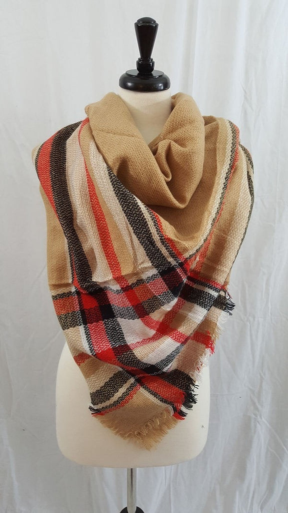 Large blanket scarf