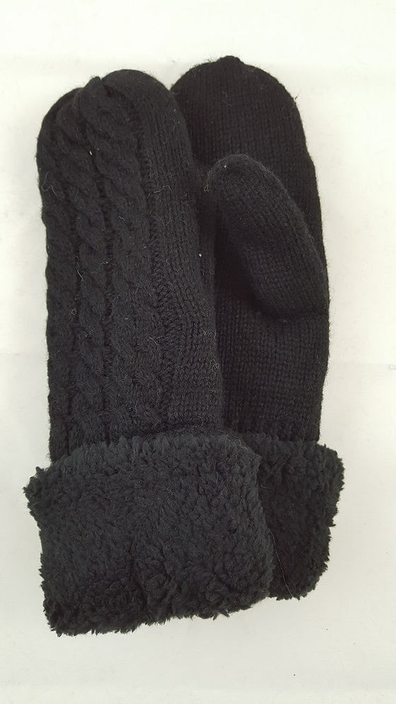 Cable Knit Mittens