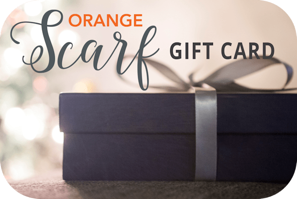 Orange Scarf Gift Card
