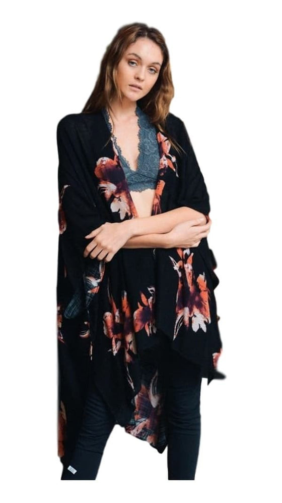 Floral kimono